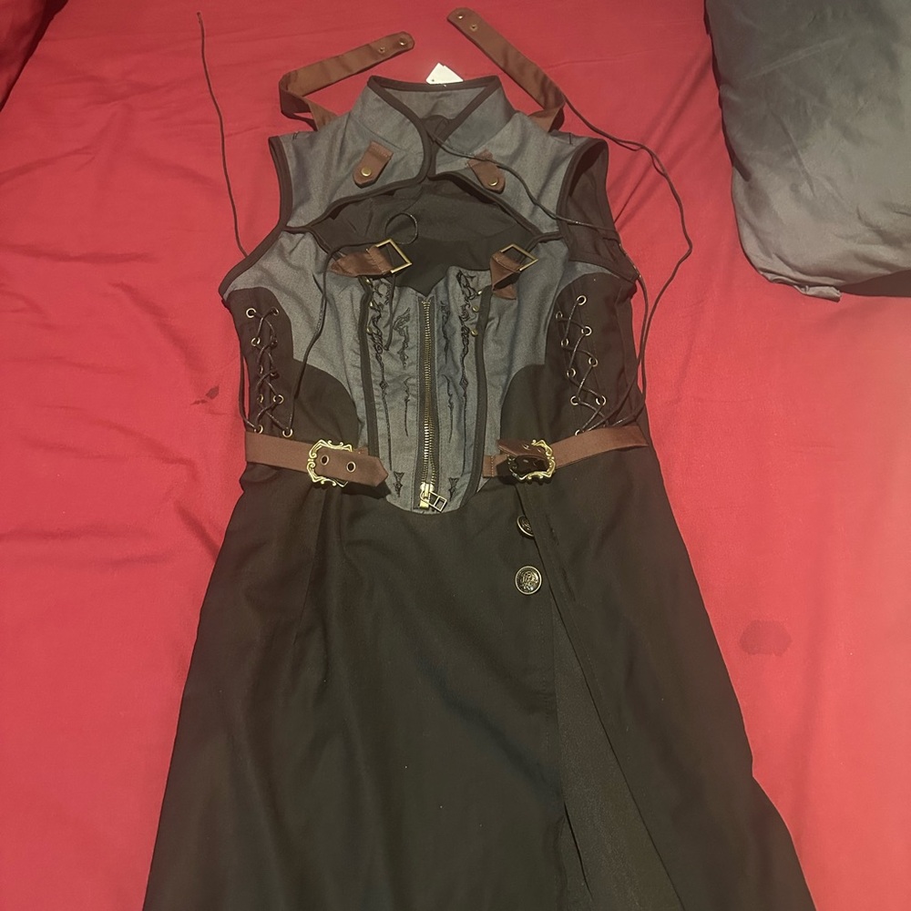 Punk Goth Celtic dress